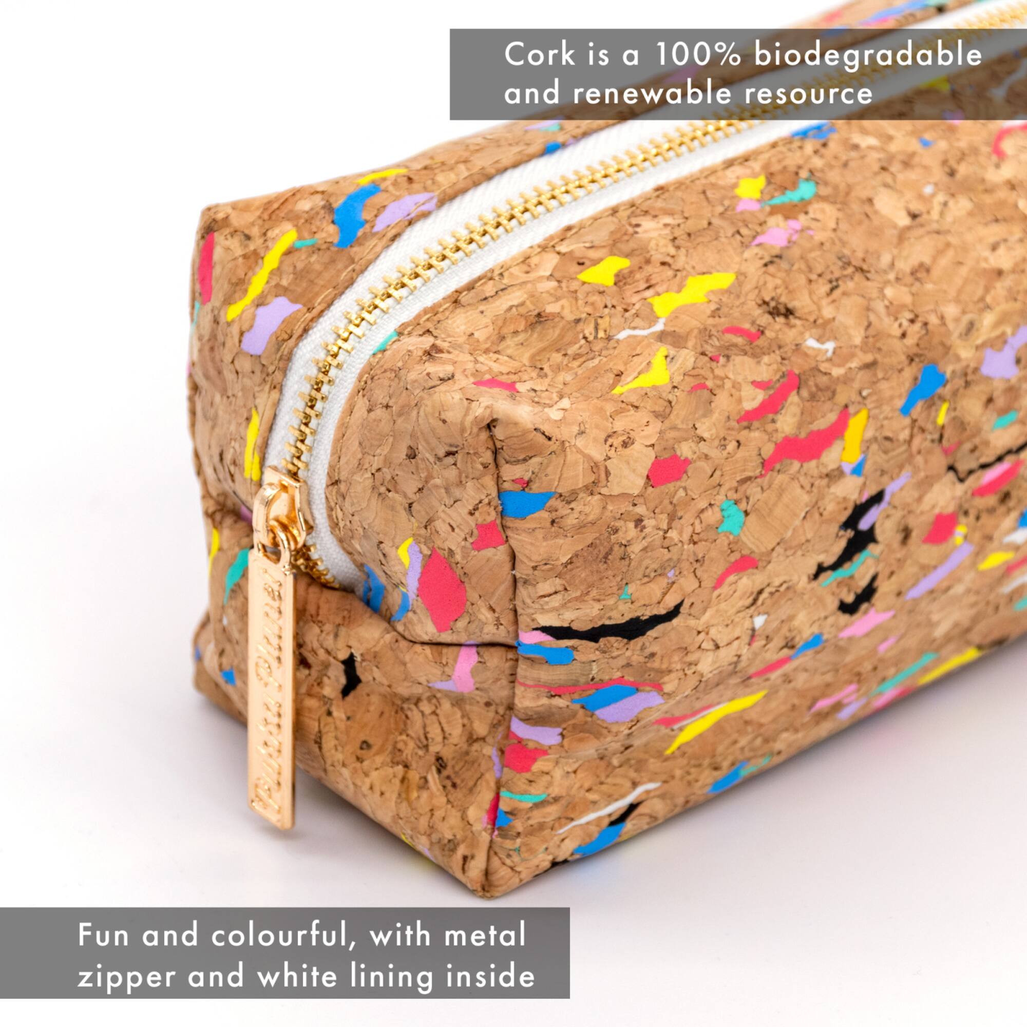 Pukka Pads Pukka Planet Cork Pencil Case, Pack of 6